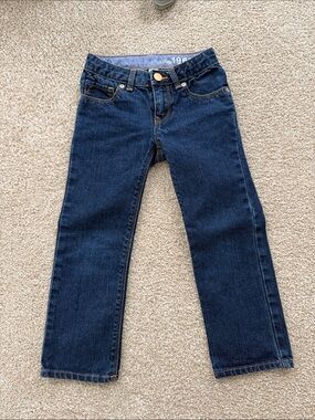 Size 4t GAP Kids Dark Indigo Straight Jeans